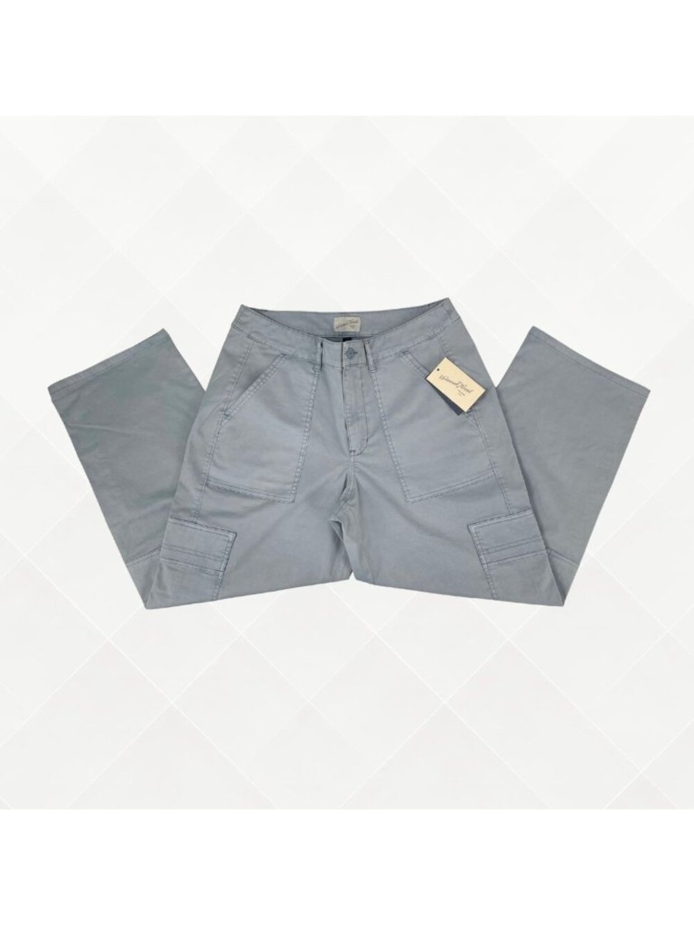 Universal Thread Barrel Cargo Pants • Size 10 • NWT • Light Blue- WPT-100111